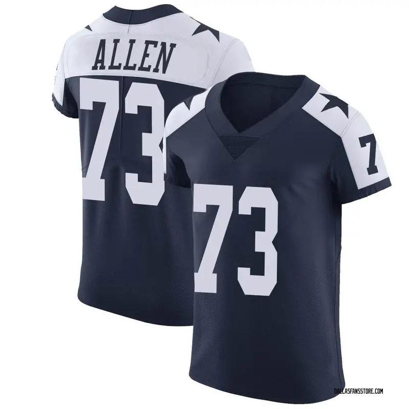 Larry Allen Dallas Cowboys Men's Legend White Color Rush T-Shirt