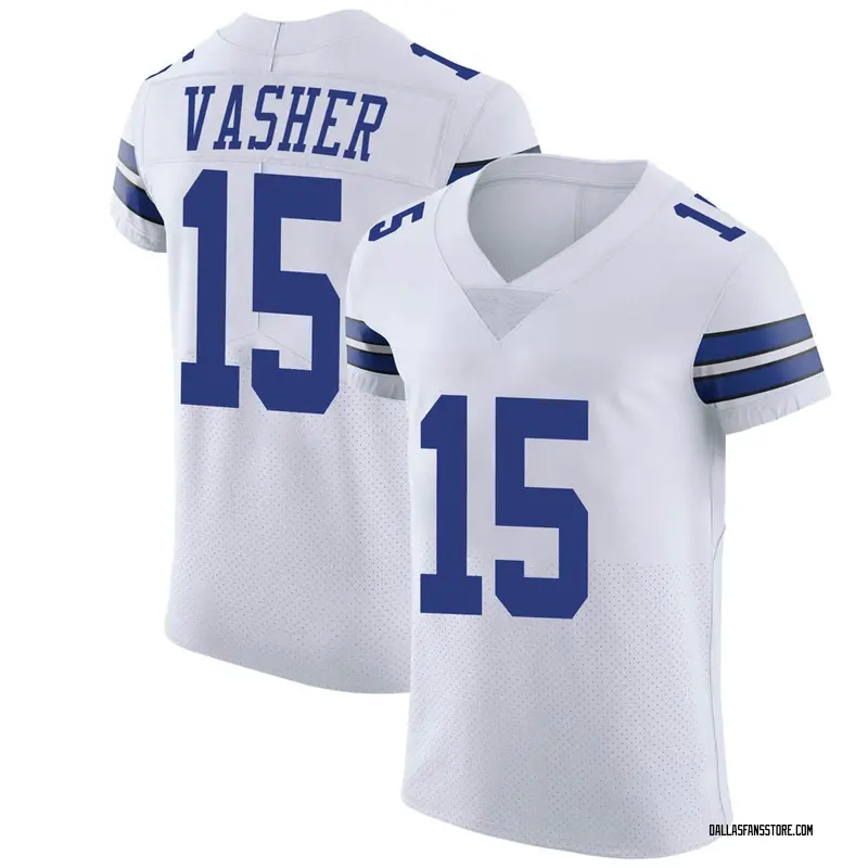 Nike T.J. Vasher Dallas Cowboys Women's Limited White Vapor