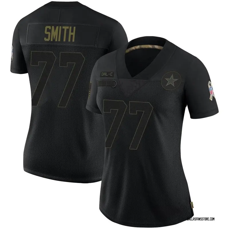 Tyron Smith Navy Blue Team Color Stitched Jersey, Men's Dallas